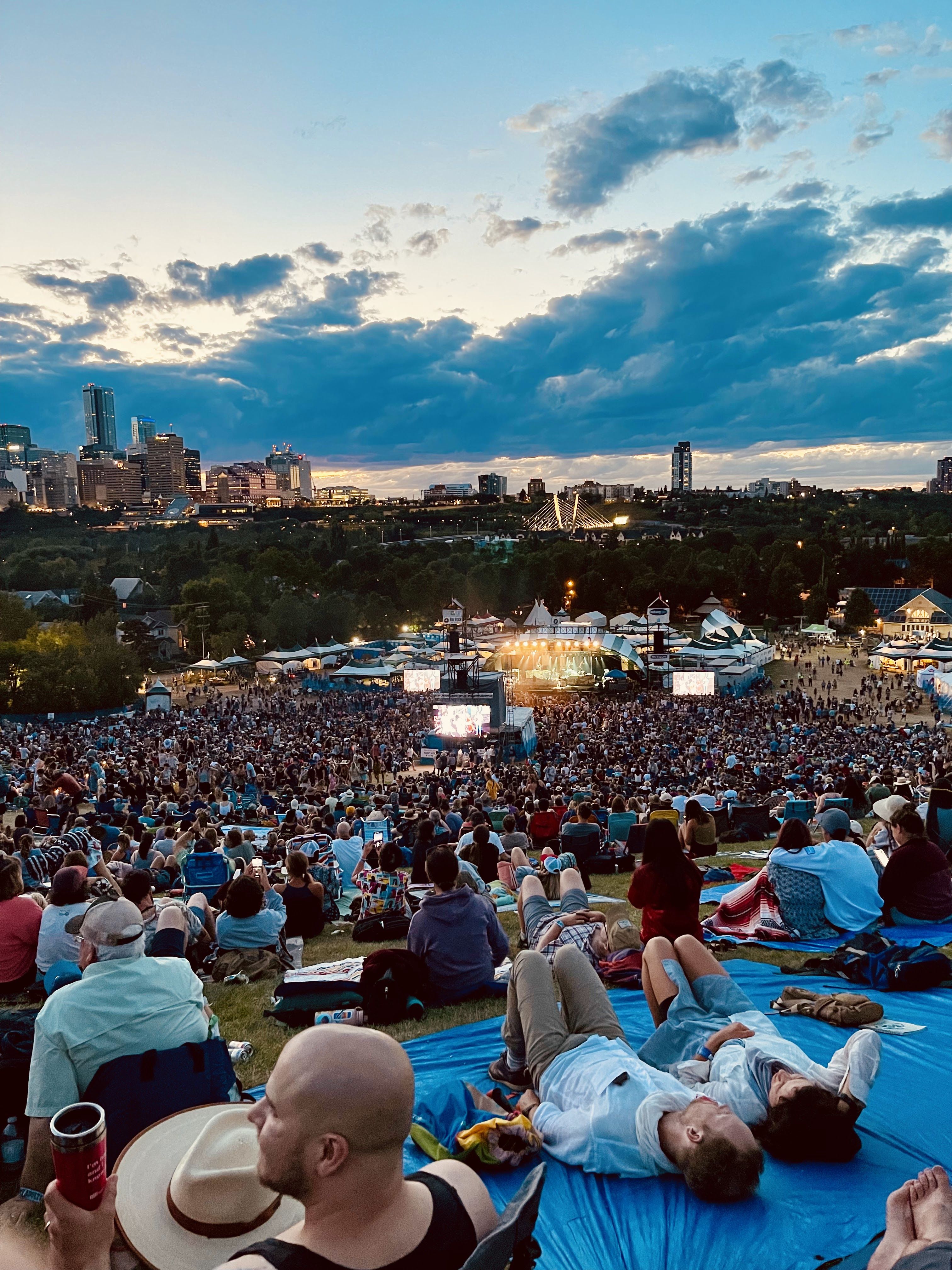 The Edmonton Folk Music Festival