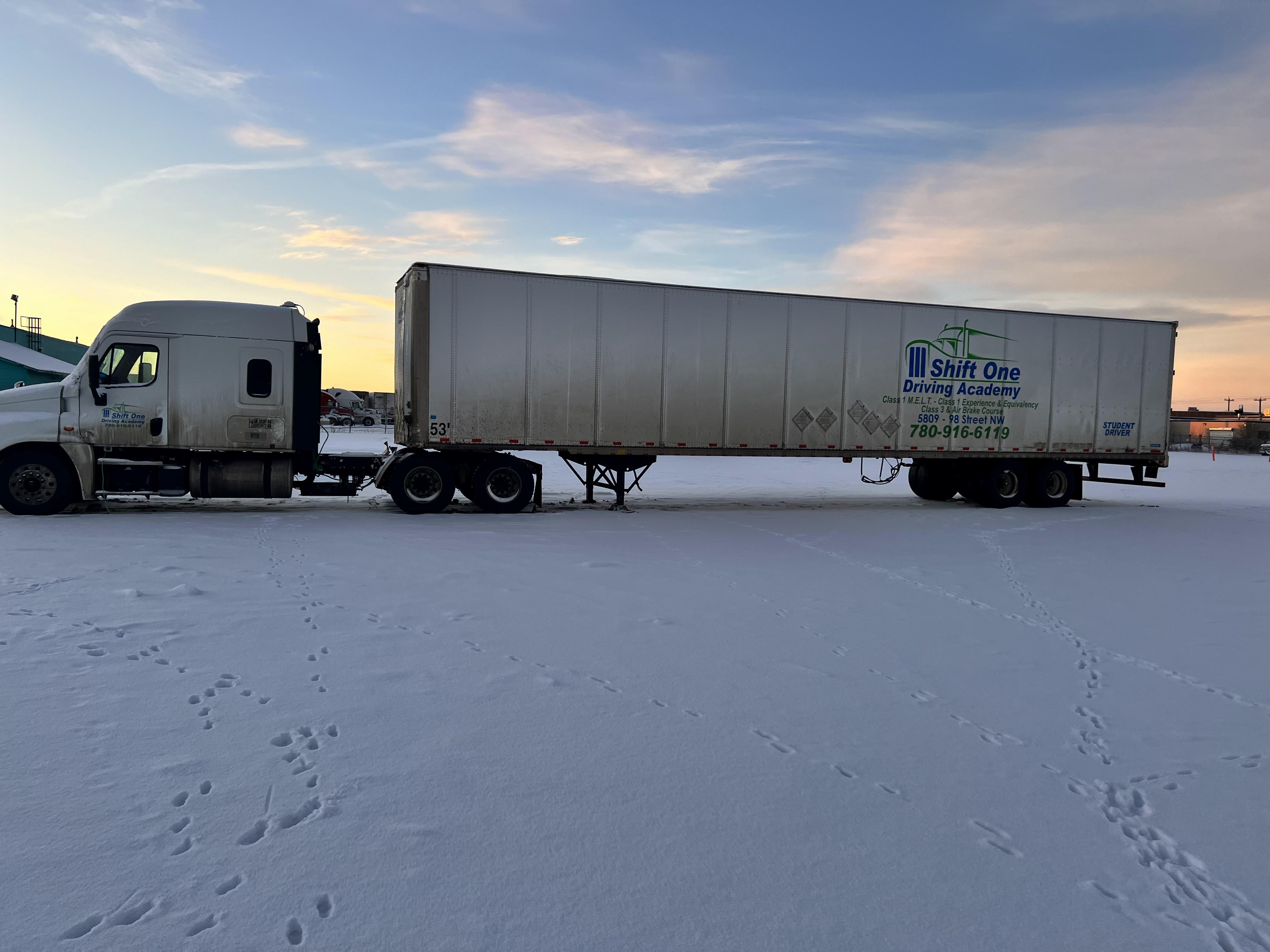 Shift One Driving Academy Truck Training