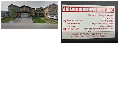 Alberta homeopathic clinic