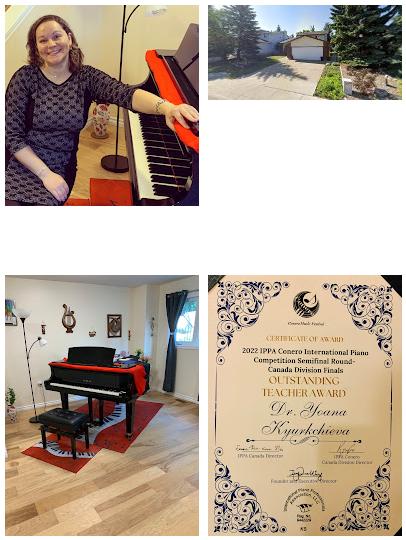 Dr. Yoana Kyurkchieva's Piano Studio